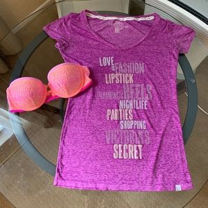Victoria Secret Bra & shirt set